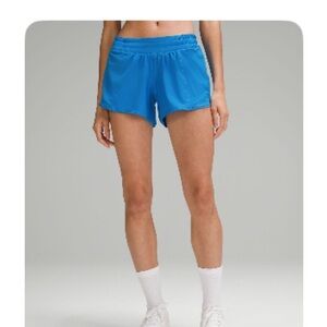 Hotty Hot 4 inch low rise lined lulu shorts